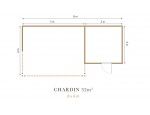Chardin 32 m²