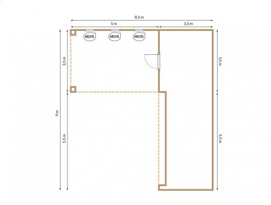 Deluc 49 m²