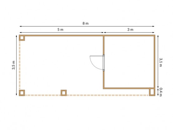 Jouvenet 28 m²