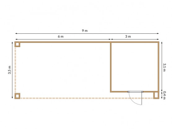 Tocque 28 m²